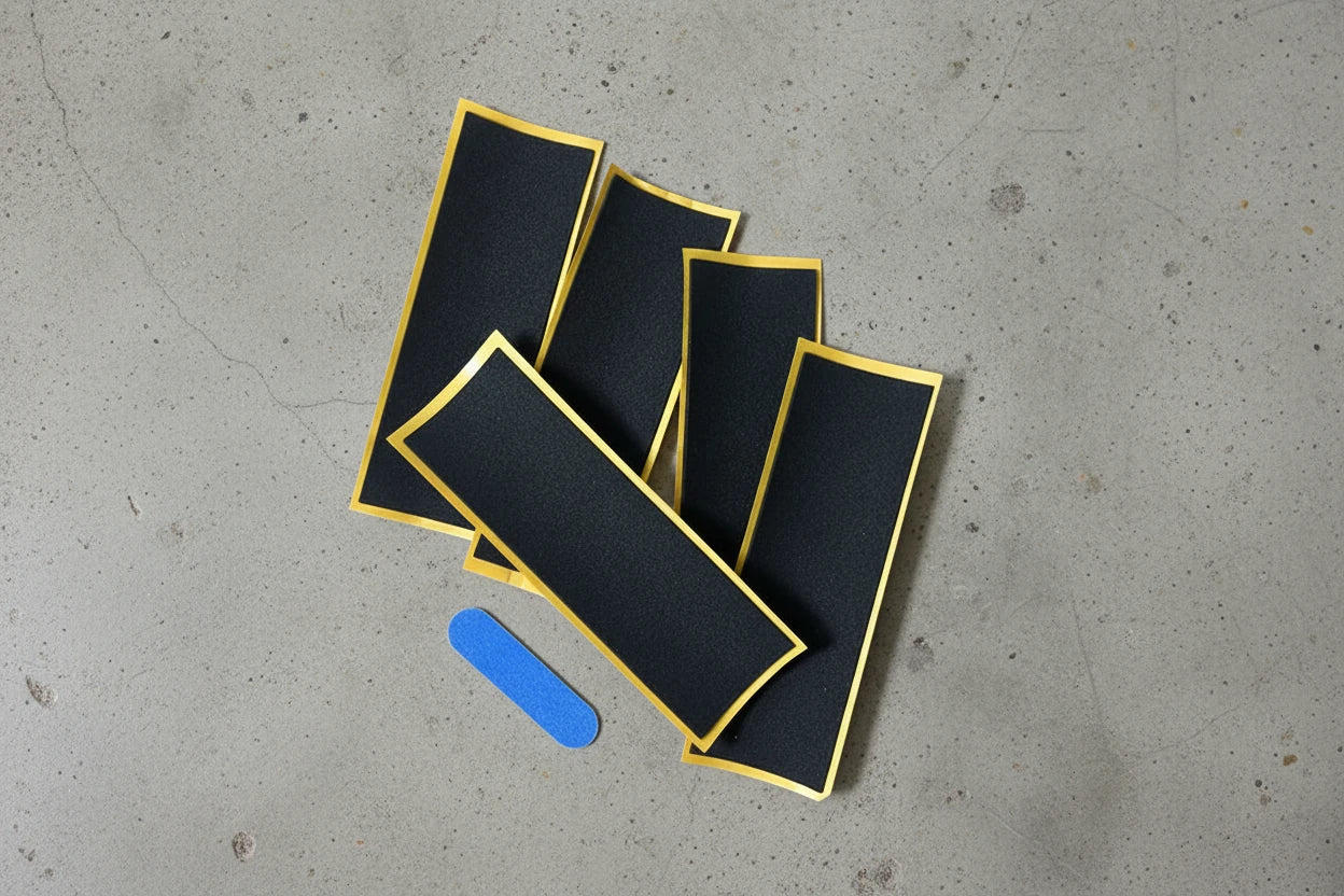 Fingerboard foam griptape, 5 pieces including file to cut of the edges.