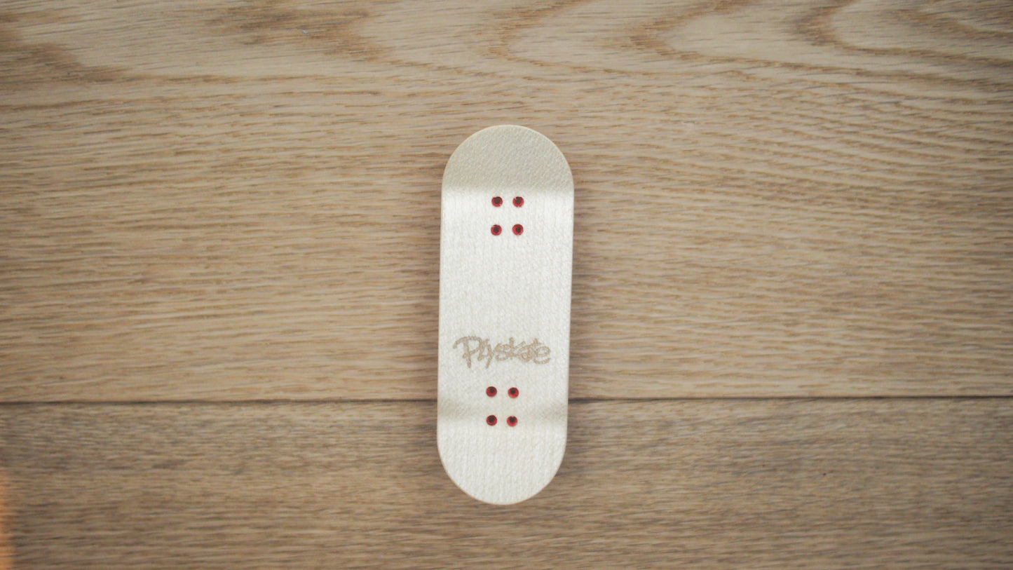 PlySkate Fingerboard Deck – Popsicle Shape 34x98mm
