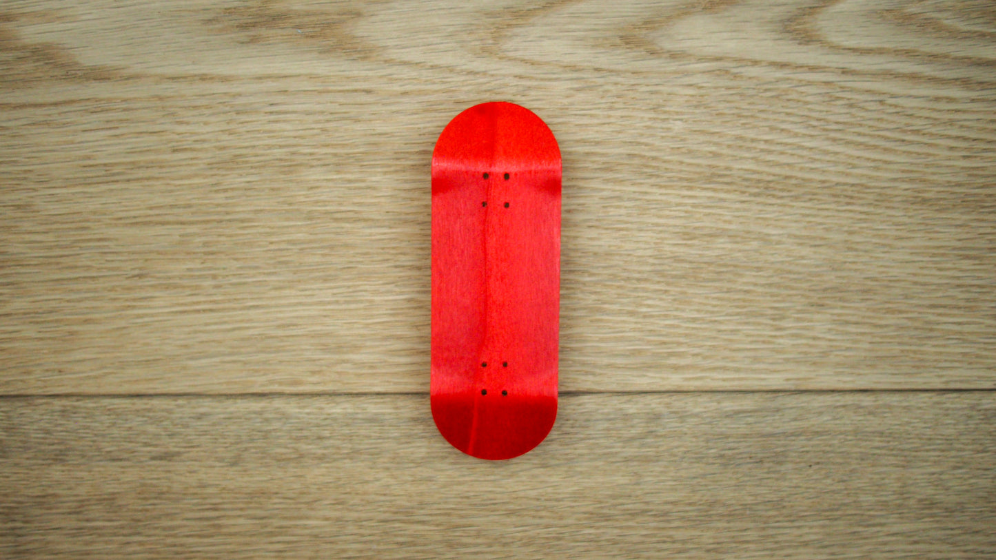 PlySkate Fingerboard Deck – Popsicle Shape 34x98mm