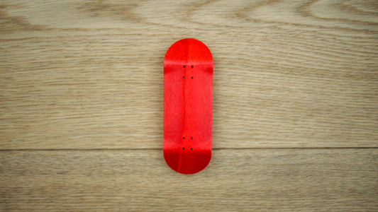 PlySkate Fingerboard Deck – Popsicle Shape 34x98mm