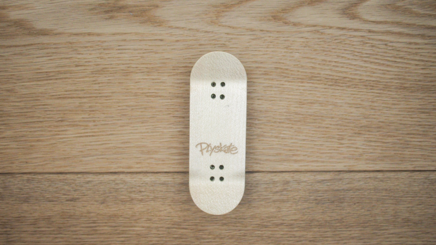 PlySkate Fingerboard Deck – Popsicle Shape 34x98mm