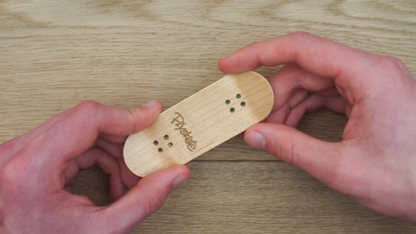 PlySkate Fingerboard Deck – Popsicle Shape