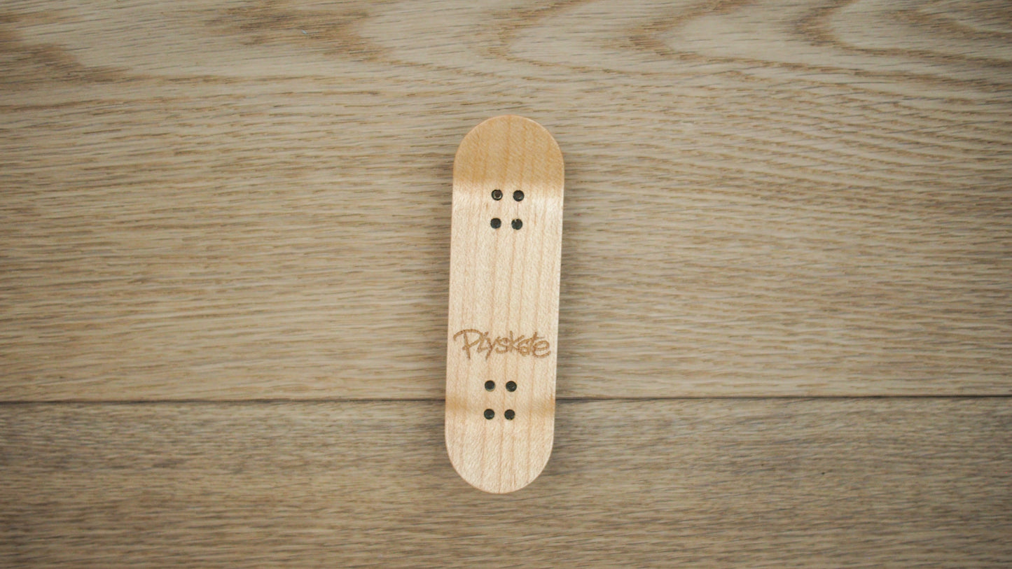 PlySkate Fingerboard Deck – Popsicle Shape 29x98mm
