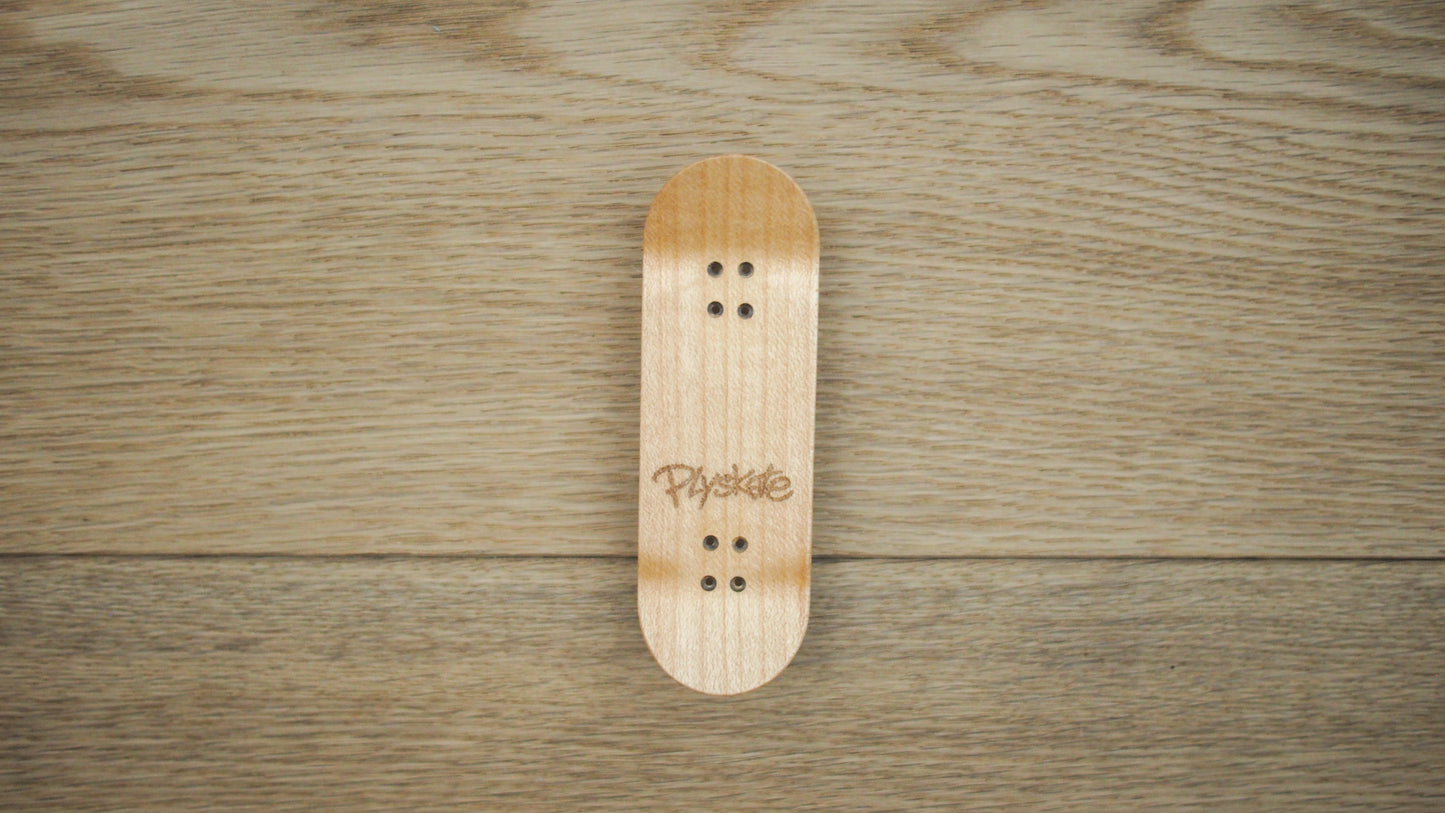 PlySkate Fingerboard Deck – Popsicle Shape 32x98mm