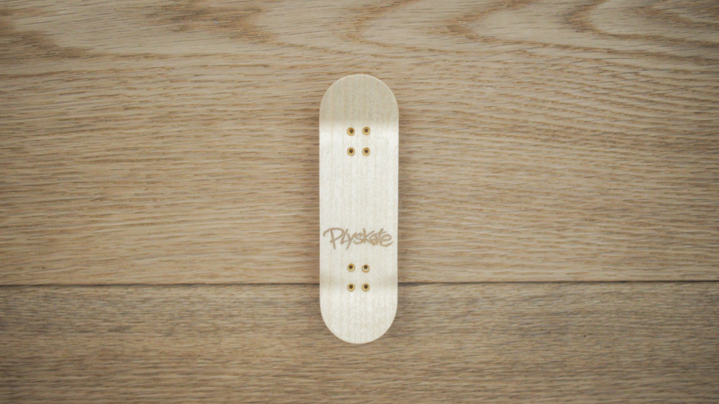 PlySkate Fingerboard Deck – Popsicle Shape 29x98mm