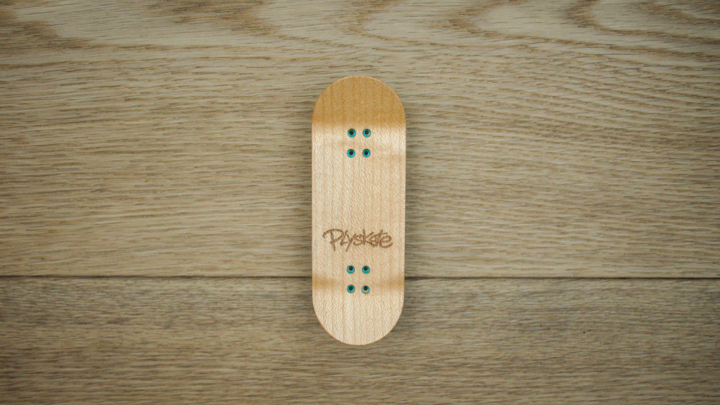 PlySkate Fingerboard Deck – Popsicle Shape 34x98mm