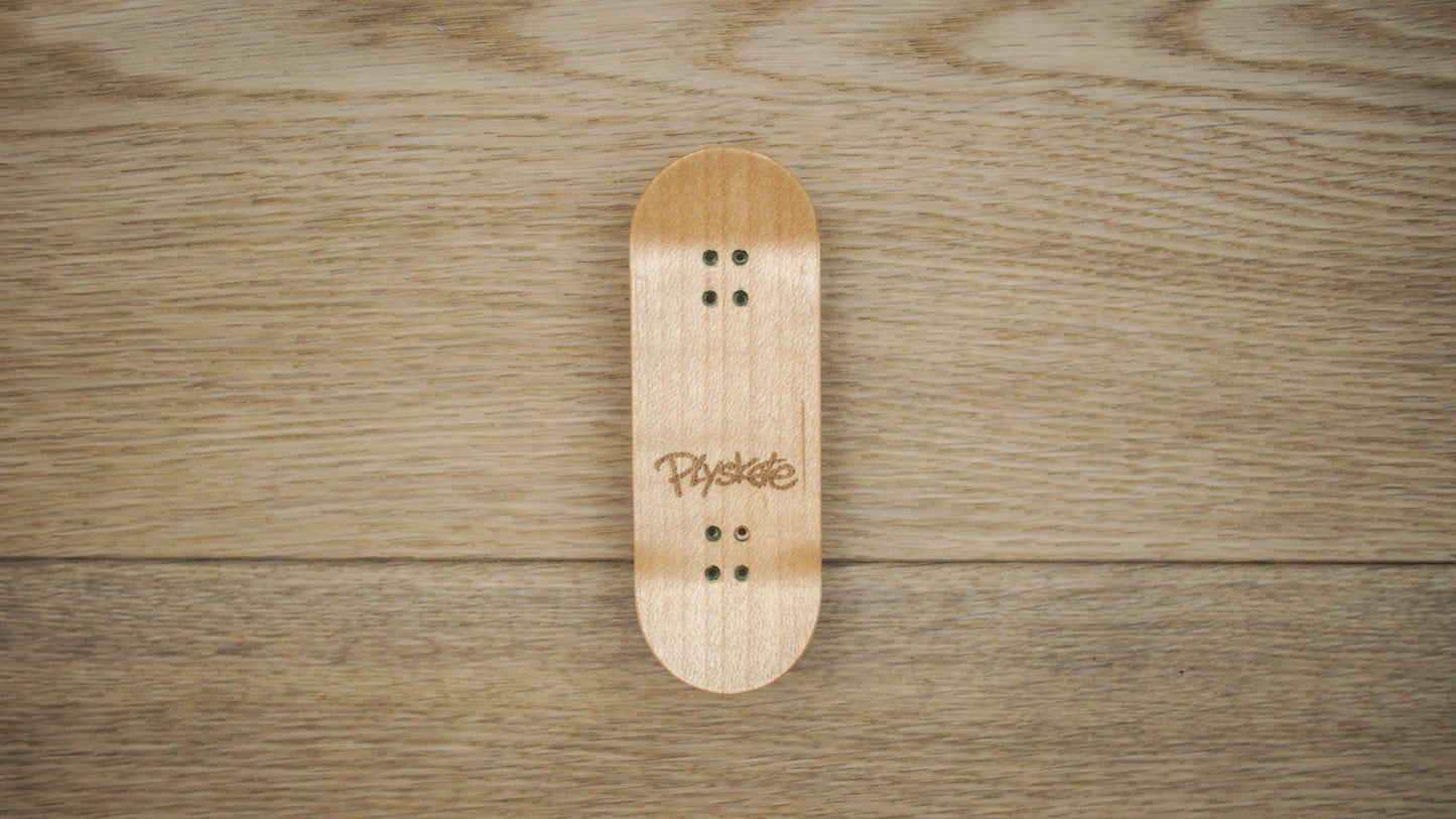 PlySkate Fingerboard Deck – Popsicle Shape