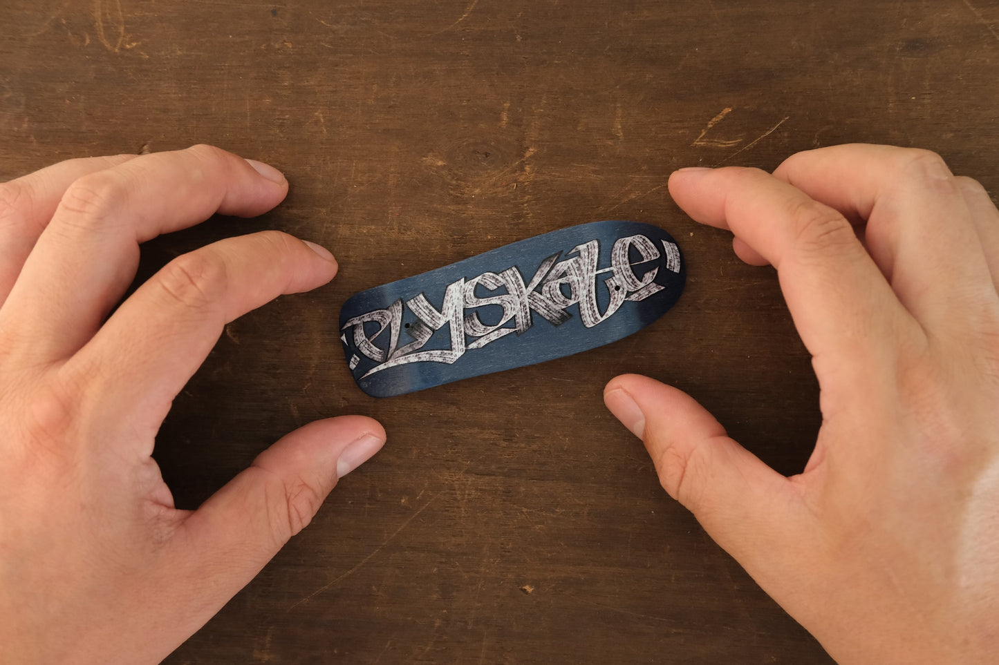 Worn Out — 33 × 98mm Fingerboard Deck Board 1