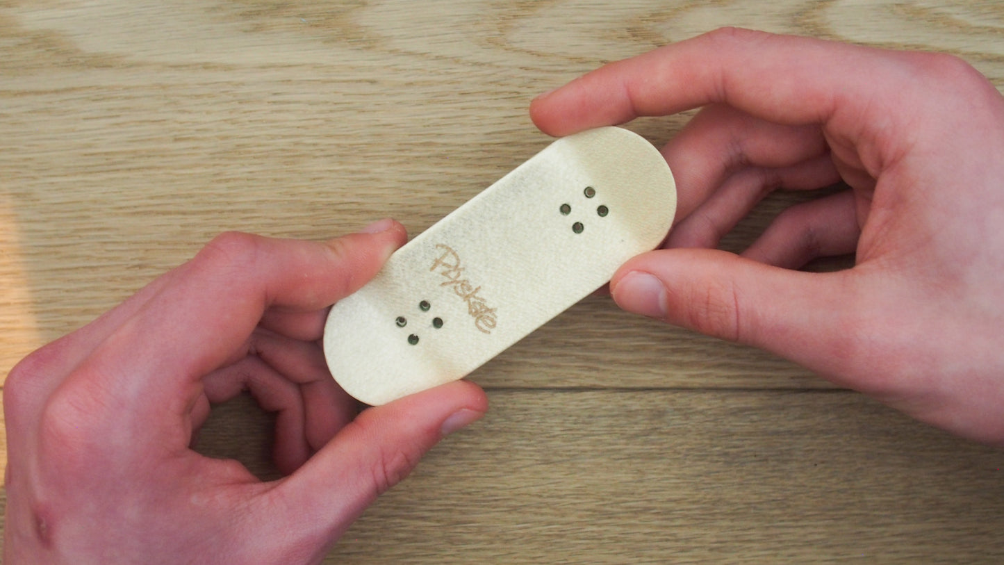 PlySkate Fingerboard Deck – Popsicle Shape 36x98mm