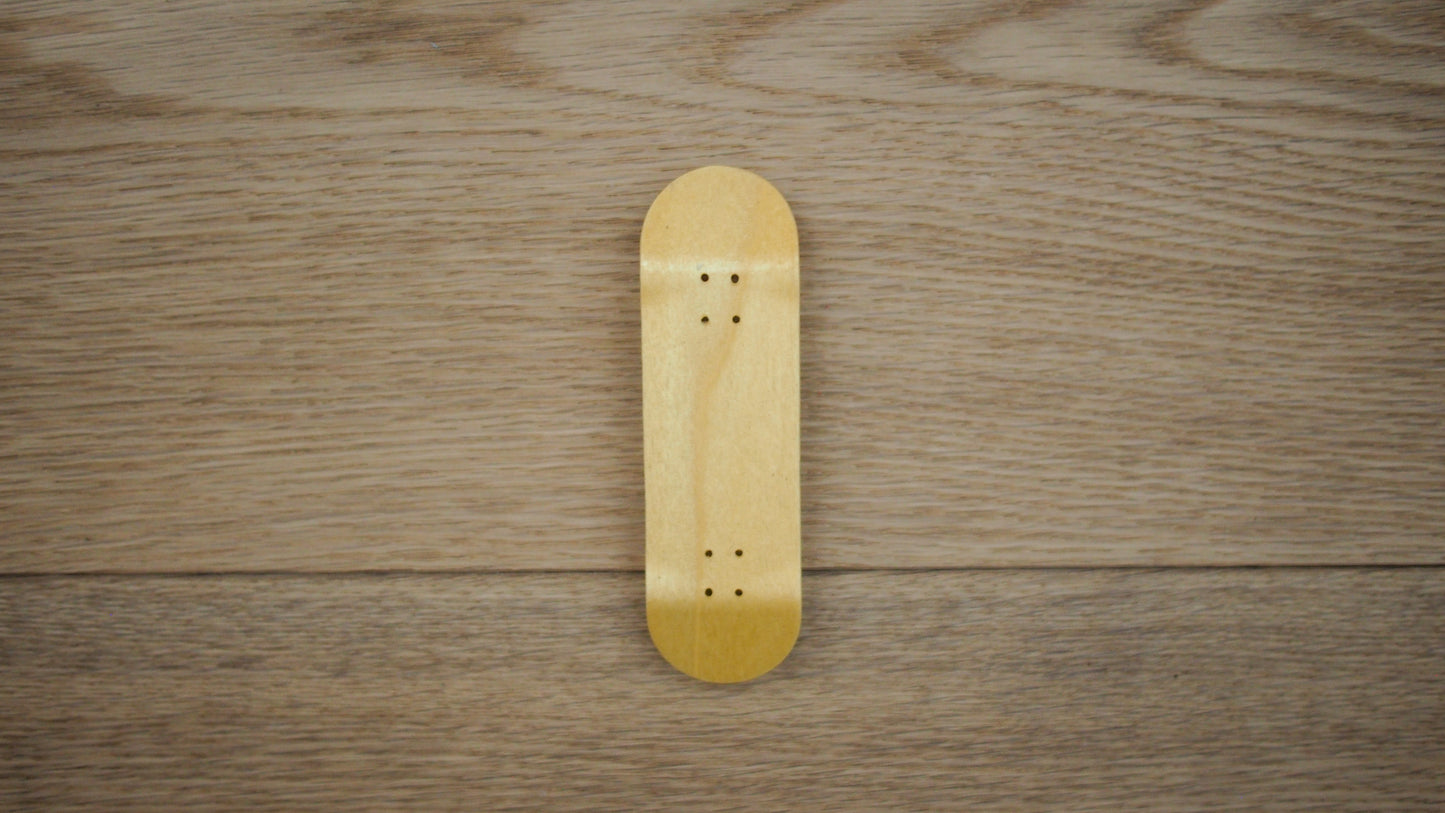 PlySkate Fingerboard Deck – Popsicle Shape 29x98mm
